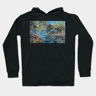 Laurieton mangroves - plein air Hoodie